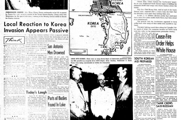 The Korean War Through Contemporary Newspapers: How the Press Covered the Outbreak of Conflict in 1950