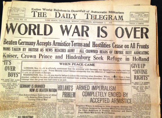 World War I Through Contemporary Sources: Letters, Diaries, and Newspapers