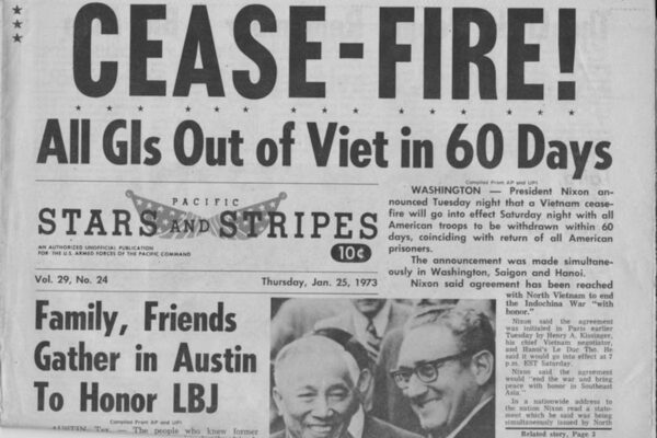 The Paris Peace Accords of 1973: The Agreement That Failed to End the Vietnam War