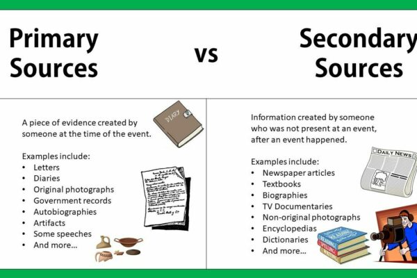 Primary Sources vs Secondary Sources: What Is the Difference?