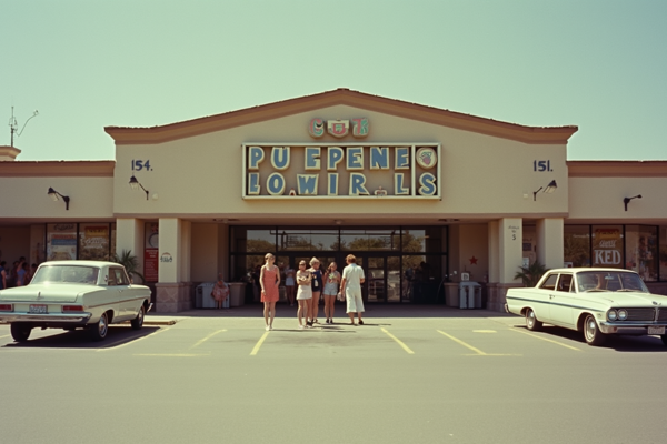 The Rise of the Suburban Mall: How Shopping Centers Transformed American Life in the 1950s